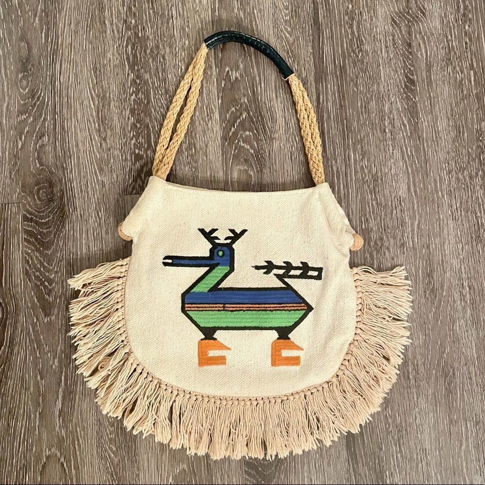 Carpetbags of America fringe purse